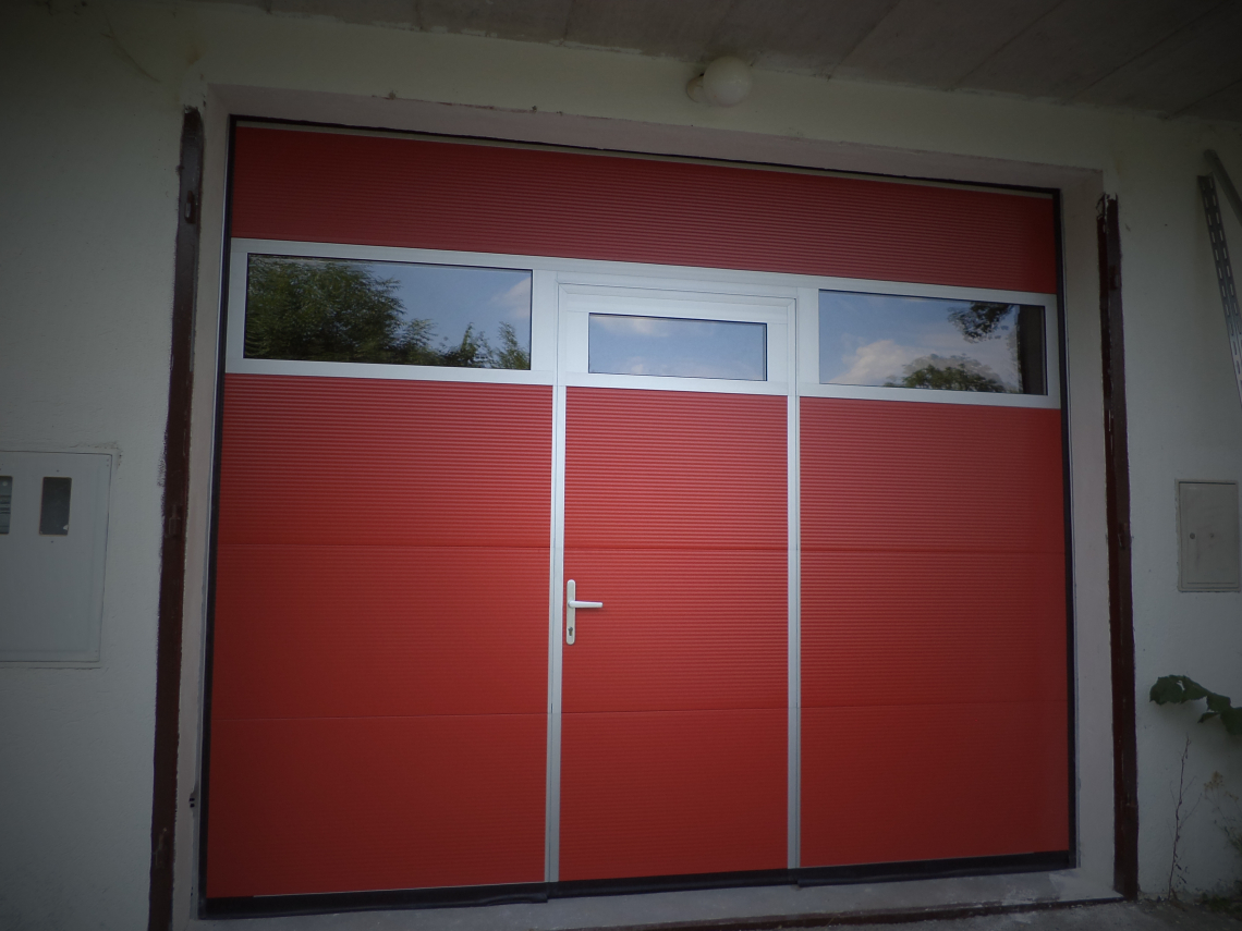 Vgradnja industrijskih vrat v stanovanjski objekt?