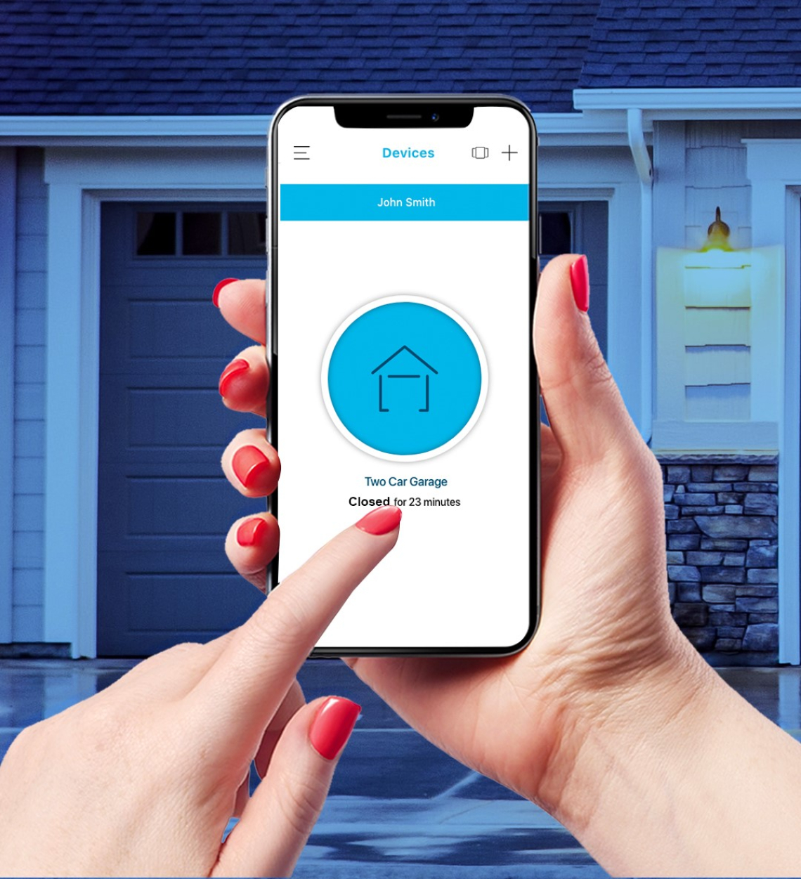Lahko upravljamo garažna vrata kar s pametnim telefonom?