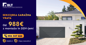 SEKCIJSKA GARAŽNA VRATA od 988,00 &euro; z DDV